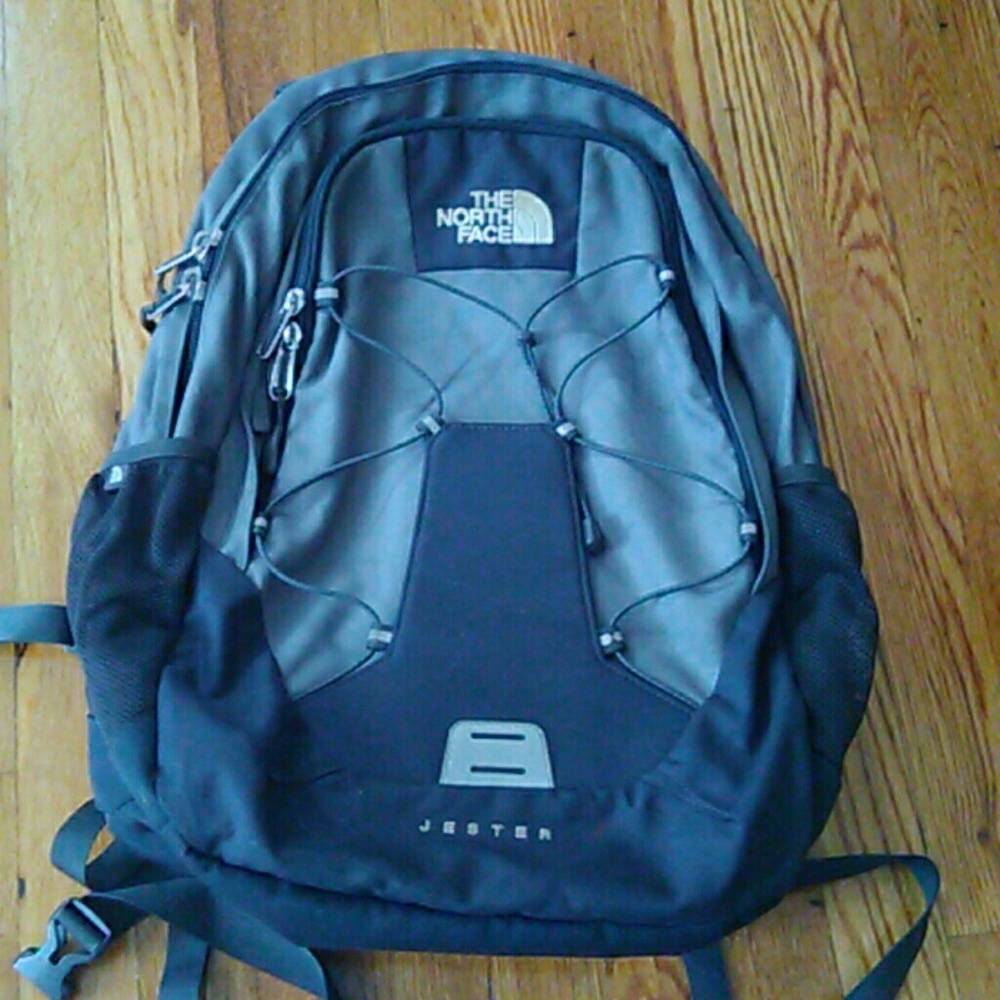 The North Face Gray Bookbag